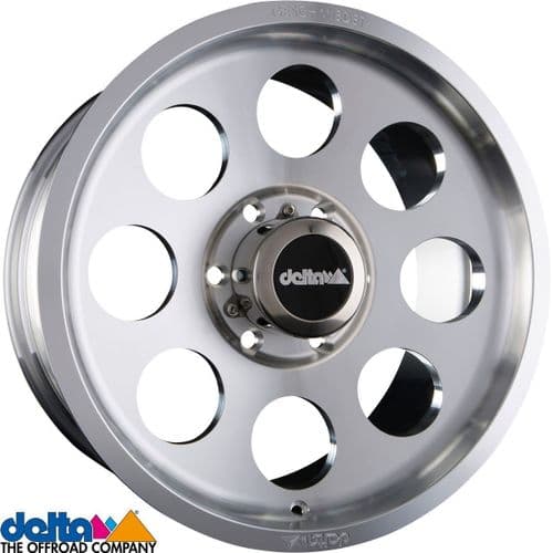 Delta4X4  Legacy Forged 18X9 5x130 +35 Centre bore 78.1mm Alloy Polished to fit Fiat Ducato